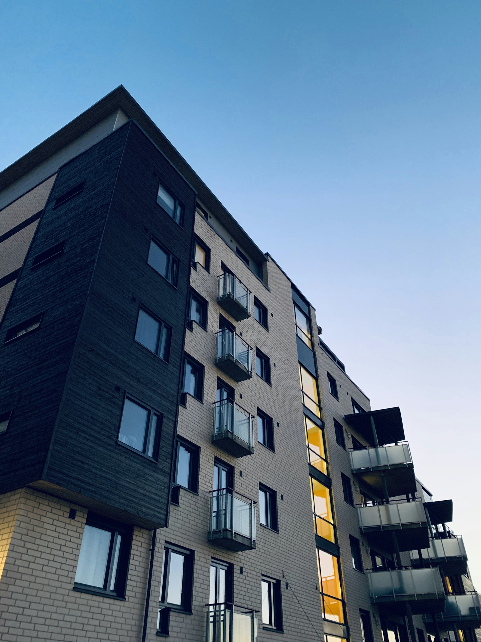 Modern apartment building in Ecuador
